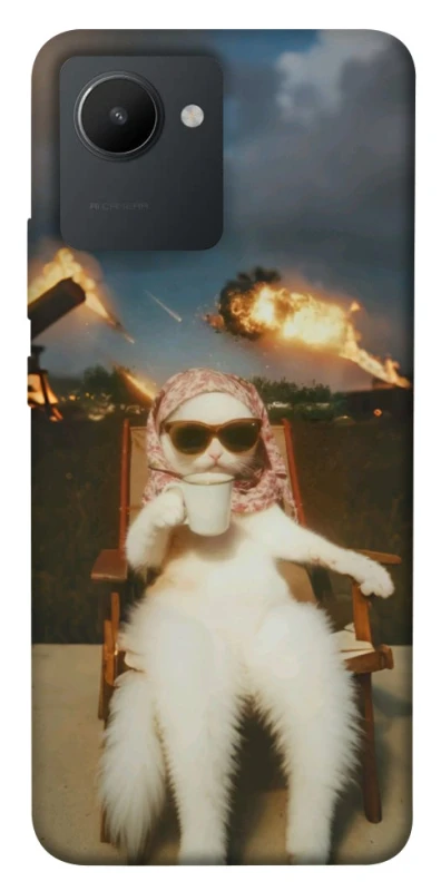 Чехол на Realme C30s Exploding Kittens ver.1 фото 1 из 1