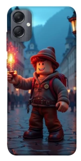 Чохол на Samsung Galaxy A05 Roblox Fire Logo Blue Flames фото 1 з 1