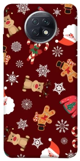 Чохол на Xiaomi Redmi Note 9 5G / Note 9T Новорічний v6 фото 1 з 1