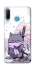 Чохол на Huawei P30 lite Samurai cat фото 1 Чохол на Huawei P30 lite Samurai cat фото 1 з 1