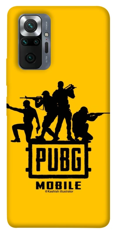 Чехол на Xiaomi Redmi Note 10 Pro Pubg logo ver.2 фото 1 из 1