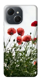 Чехол на TECNO Spark 40C Поле маков фото 1 из 1