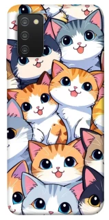 Чохол на Samsung Galaxy A03s Cute Cat v2 фото 1 з 1