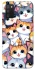 Чохол на Samsung Galaxy A03s Cute Cat v2 фото 1 з 1