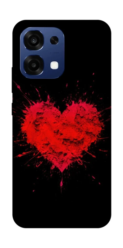 Чохол на Oppo A6 Pro 4G/5G Splash heart фото 2 з 2