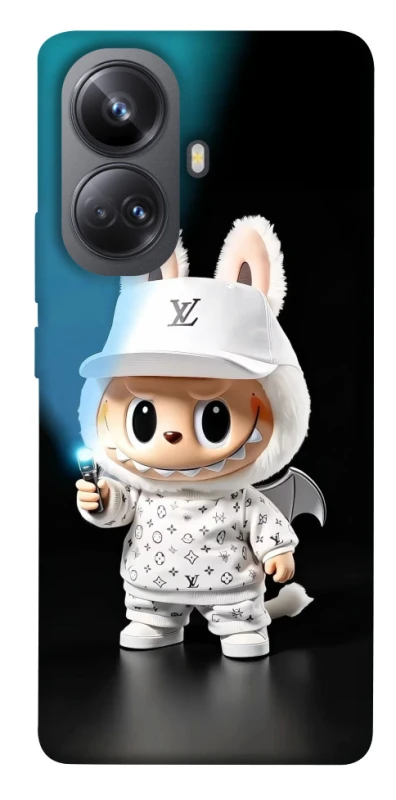 Чохол на Realme 10 Pro+ Labubu with flashlight ver.1 фото 1 з 1