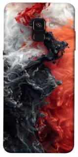 Чохол на Samsung A530 Galaxy A8 (2018) Black and Red фото 1 з 1