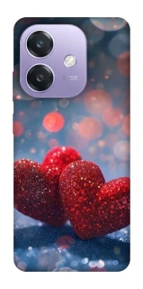 Чохол на Oppo A40m Red hearts фото 1 з 1