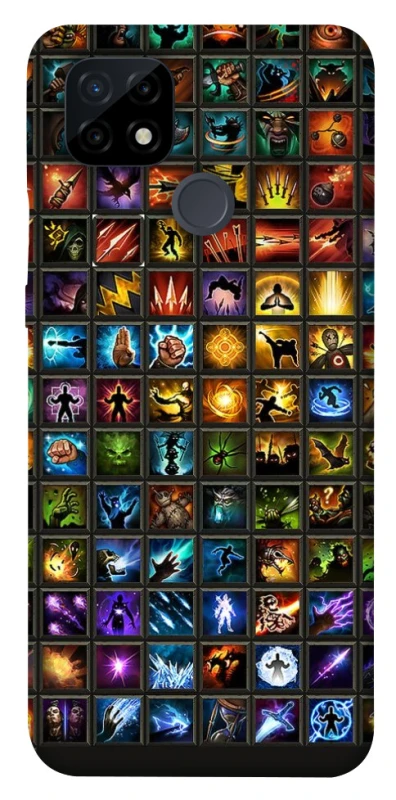 Чехол на Realme C21 Abilities menu ver.3 фото 1 из 1