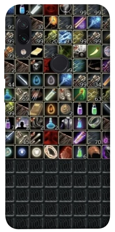 Чехол на Xiaomi Redmi Note 7 / Note 7 Pro / Note 7s Inventory menu ver.2 фото 1 из 1