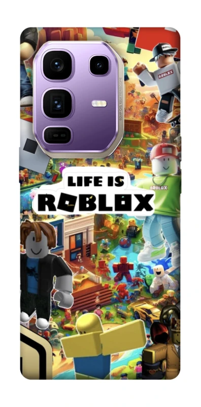 Чехол на Infinix Note 50 Pro+ Life is Roblox фото 1 из 1