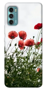Чохол на Motorola Moto G60 Поле маків фото 1 з 1