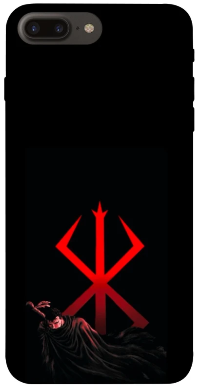 Чохол на Apple iPhone 7 plus / 8 plus Berserk Red Logo фото 1 з 1