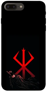 Чохол на Apple iPhone 7 plus / 8 plus Berserk Red Logo фото 1 з 1