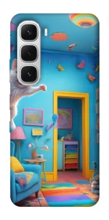 Чохол на Infinix Hot 60i crazy cat фото 1 з 1