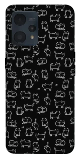 Чохол на Realme 9 4G / 9 Pro+ Black Cats фото 1 з 1