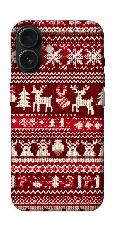 Чохол на Apple iPhone 16 Christmas jumper ver.2 фото 1 з 1