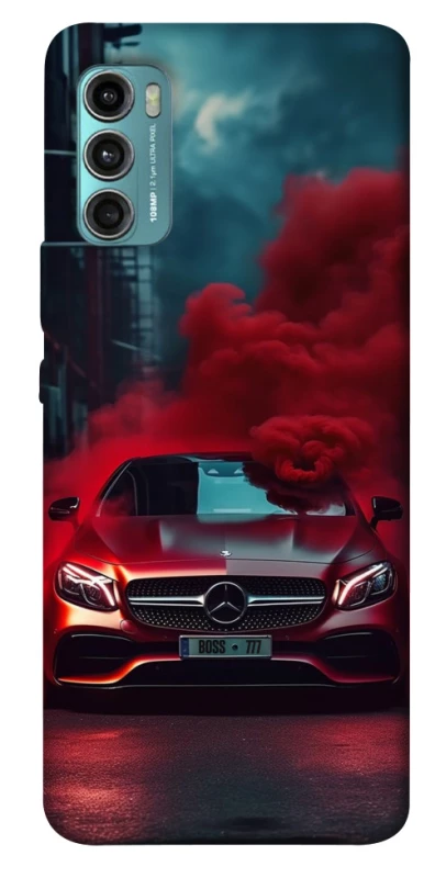 Чохол на Motorola Moto G60 Mercedes in smoke фото 1 з 1