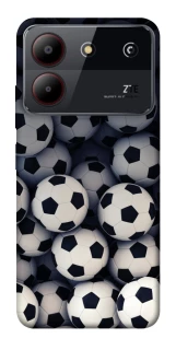 Чохол на ZTE Blade A54 4G Футбольні м'ячи фото 1 з 1