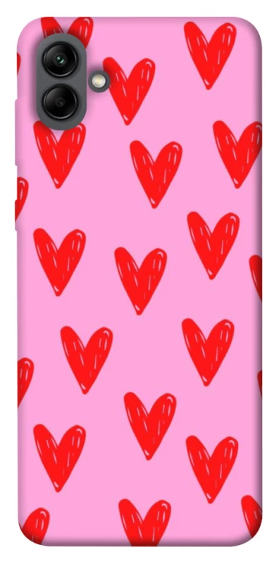 Чохол на Samsung Galaxy A04 Red hearts 2 фото 1 з 1