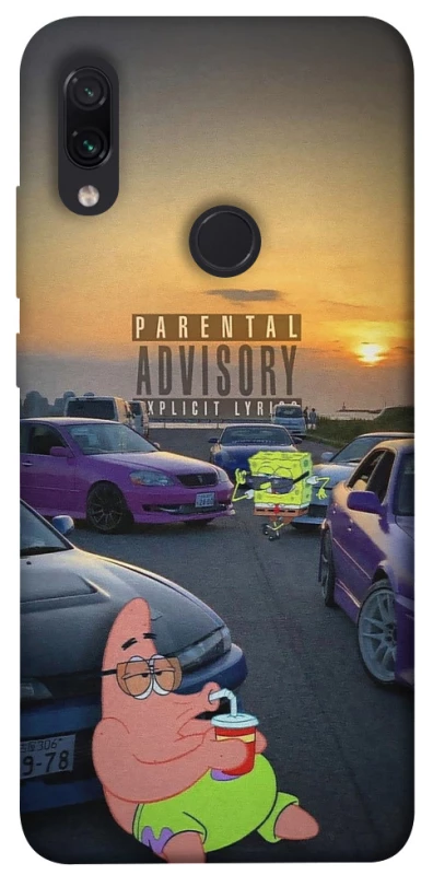 Чохол на Xiaomi Redmi Note 7 / Note 7 Pro / Note 7s Патрік на перегонах фото 1 з 1