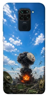 Чехол на Xiaomi Redmi Note 9 / Redmi 10X Moscow never sleeps ver.6 фото 1 из 1