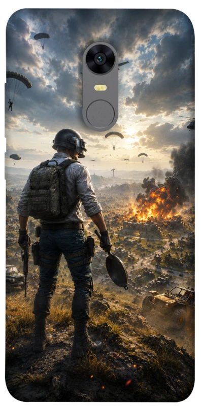 Чехол на Xiaomi Redmi 5 Plus / Redmi Note 5 (Single Camera) PUBG ver.2 фото 1 из 1