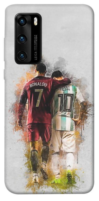 Чохол на Huawei P40 Ronaldo та Messi фото 1 з 1