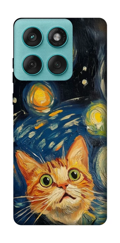 Чохол на Motorola Edge 60 Fusion paint cat фото 1 з 1