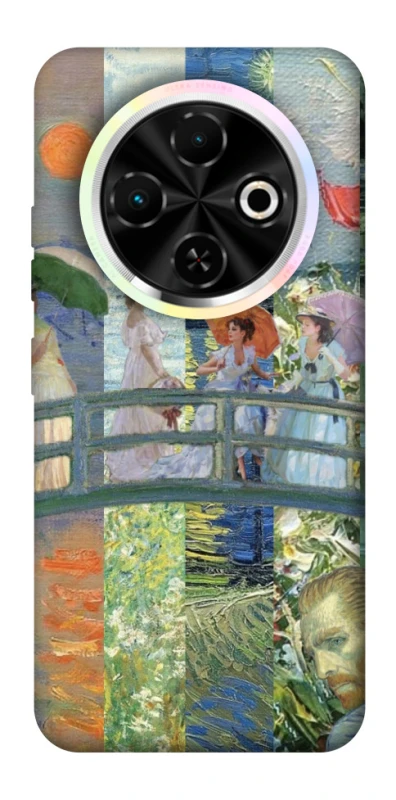 Чехол на TECNO Spark 30C Art collage ver.6 фото 1 из 1