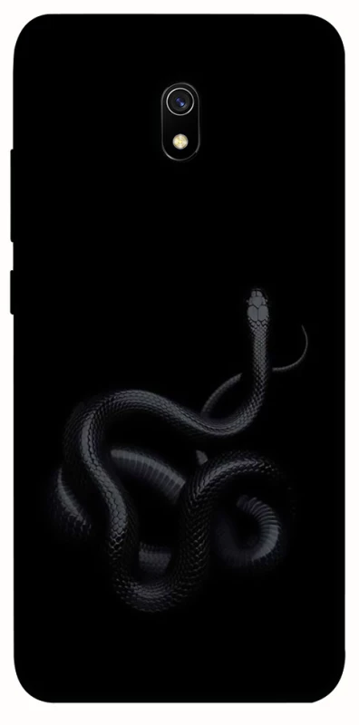 Чохол на Xiaomi Redmi 8a Black snake фото 1 з 1