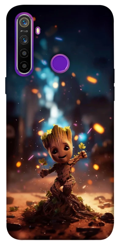 Чехол на Realme 5 Baby Groot v3 фото 1 из 1