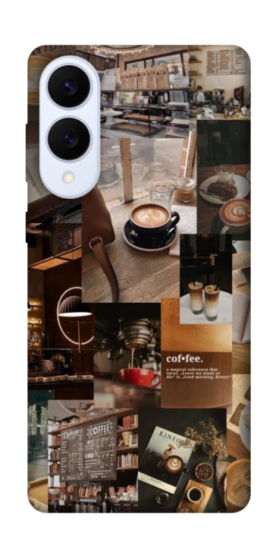 Чохол на Samsung Galaxy S25 Edge Coffee collage ver.2 фото 1 з 1