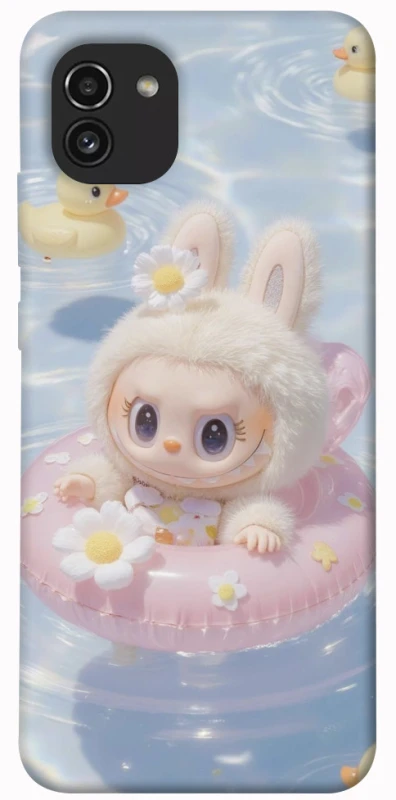 Чохол на Samsung Galaxy A03 Labubu swimming фото 1 з 1