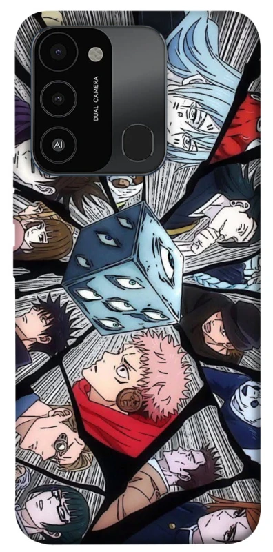 Чохол на TECNO Spark 8C jujutsu kaisen v4 фото 1 з 1
