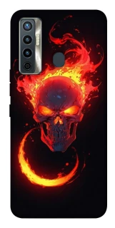Чохол на TECNO Camon 17 Blood Skull фото 1 з 1