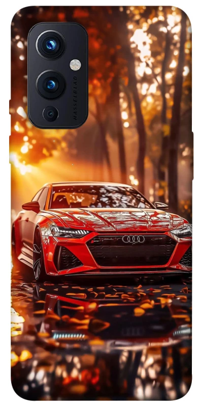 Чехол на OnePlus 9 Audi at sunset фото 1 из 1