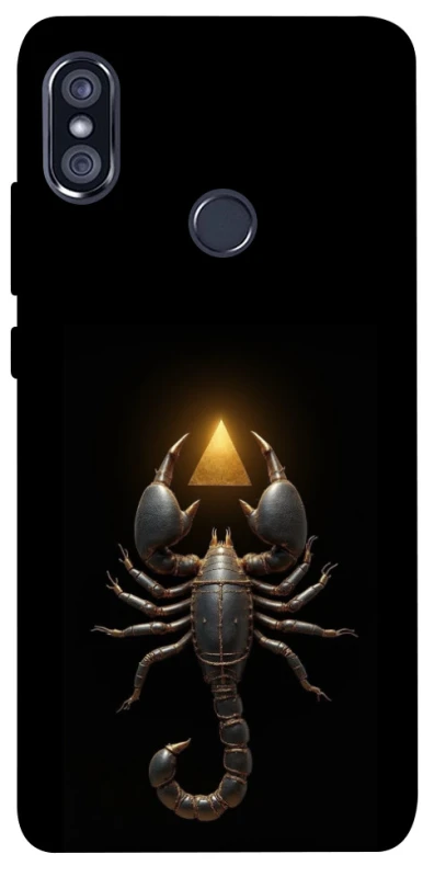 Чохол на Xiaomi Redmi Note 5 Pro / Note 5 (AI Dual Camera) Scorpio with Golden Triangle фото 1 з 1