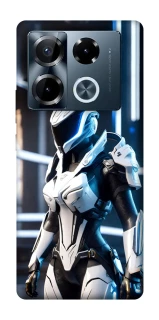 Чохол на Infinix Note 40 Pro 4G Cyber space girl ver.6 фото 1 з 1