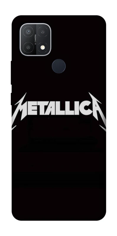Чехол на Oppo A15s / A15 Metallica logo фото 1 Чехол на Oppo A15s / A15 Metallica logo фото 1 из 1