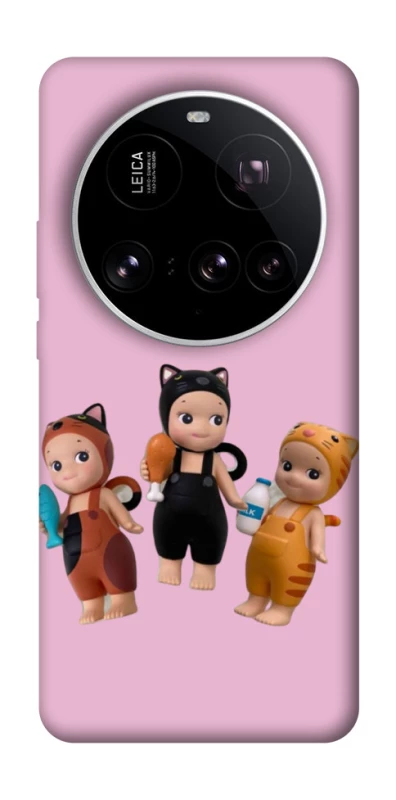 Чохол на Xiaomi 15 Ultra Cat Cafe Trio фото 1 з 1