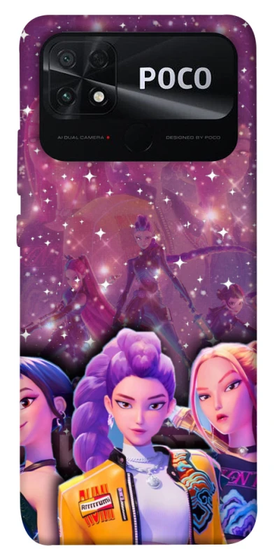 Чохол на Xiaomi Poco C40 k-pop demon hunters v6 фото 1 з 1