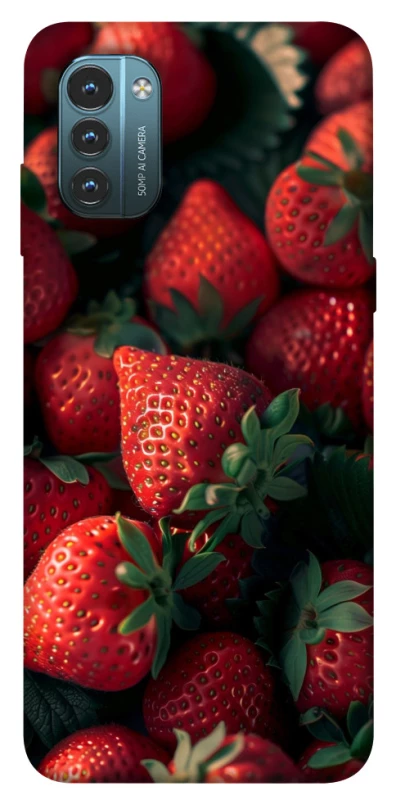 Чехол на Nokia G21 Strawberry фото 1 из 1