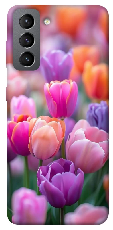 Чохол на Samsung Galaxy S21 FE Тюльпанове поле фото 1 з 1