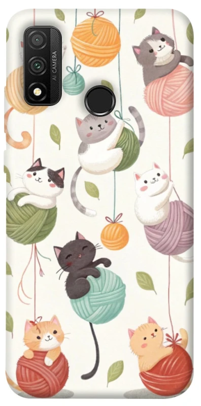 Чохол на Huawei P Smart (2020) Funny Kittens фото 1 з 1