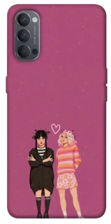 Чохол на Oppo Reno 4 Raven & Rainbow Wednesday фото 1 з 1