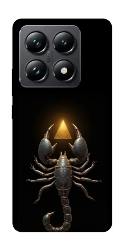 Чохол на Xiaomi 14T Pro Scorpio with Golden Triangle фото 1 з 1