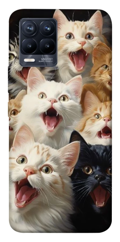 Чехол на Realme 8 Коты фото 1 из 1