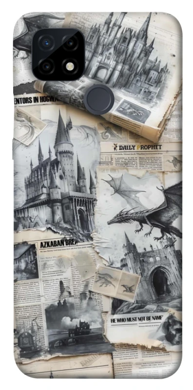 Чохол на Realme C21 The Hogwarts фото 1 з 1