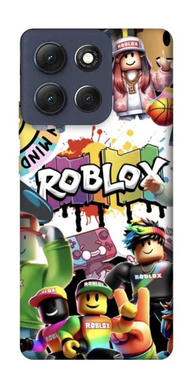 Чохол на Motorola Moto G86 Roblox Characters Collage фото 1 з 1